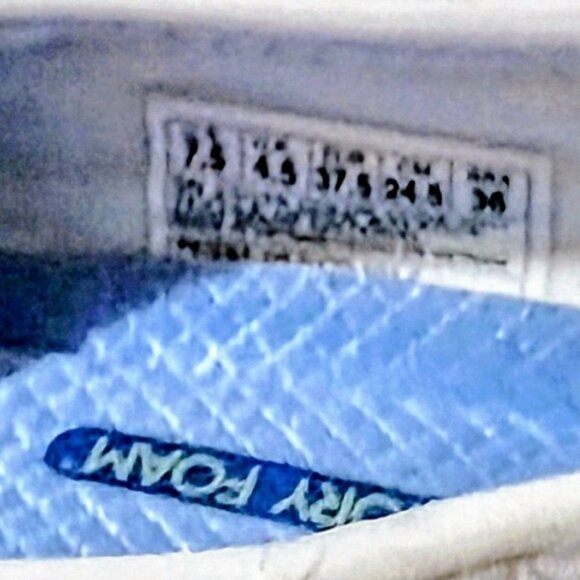 New Skechers Off White Relaxed Fit Breathe Easy Slip-On Sneaker 7.5 NWOB - Picture 6 of 8